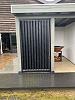 Shuttersysteem RVS lengte 166cm set 2 st.