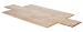 Keramische tegel Trentino Giallo 40x80x2cm