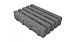 EcoSteen Stroke Antraciet 40x60x12cm