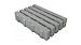 EcoSteen Stroke Grijs 40x60x12cm