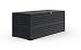 Orion Sit & Store - Aluminium opbergbox Antraciet 590 liter