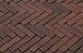 Gebakken getrommelde dikformaat Balkbrug 20x6.5x6cm
