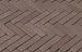 Gebakken getrommelde dikformaat  Staphorst 20x6.5x6cm