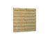 A306223 Jumboscherm geschaafd vuren 18-planks 15 mm, 180 x 180 cm, recht, groen geïmpregneerd.