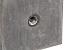 Betonpoer zwart 18x18x50cm/M20