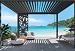 Aluminium overkapping accesoires -  Designpanelen Antraciet/Abstract 400cm