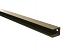 1071689 Stalen afdekkap met structuur poedercoating tbv H-gleufpaal 4.5x3.7x200cm kwartsgrijs RAL703