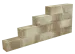 Lineablock Beige 15x15x60cm