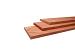 W31423 Douglas fijnbezaagde plank 2,5 x 25 x 400 cm, onbehandeld.