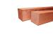 W31455 Douglas fijnbezaagde paal 15 x 15 x 300 cm, onbehandeld.