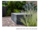 Zit element recht OudHollands Antraciet 100x60x40cm 