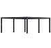 Aluminium Carport extension kit Antraciet 530cm - om de carport te verdubbelen