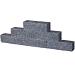 Splitblok Noors Antraciet 9x9x29cm