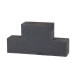 Patio blok strak Antraciet 15x15x30cm