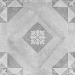 GeoCeramica® Symbol Block Smoke 60x60x4cm  (134)