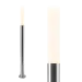 Staande lamp Nodin RVS 76cm * uitlopend artikel, leverbaar zolang de voorraad strekt