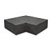 Hoekstuk traptreden 90° binnen OudHollands Carbon 40x20cm