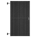 1064426 Grenen geschaafd latten deur op verstelbaar frame, verticaal, 178 X 99 x 5 cm, zwart gespote