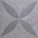 GeoCeramica® Ambiente Greige Flower 60x60x4cm   (8)