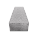 Zit element recht OudHollands Grijs 100x60x40cm 