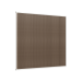 Aluminium overkapping accesoires -  Composietwand Wit/Teak 360cm