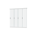Aluminium overkapping accesoires -  Glazen schuifwand Kiezelgrijs 300cm