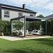 Aluminium overkapping accesoires -  Glazen schuifwand Antraciet 360cm
