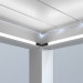 Aluminium overkapping accesoires -  LED strip + startersset Wit 300x600cm