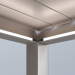 Aluminium overkapping accesoires -  LED strip + startersset Kiezelgrijs 300x530cm
