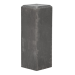 Betonpoer zwart 18x18x50cm/M20