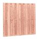 W42005 Douglas fijnbezaagd plankenscherm 18-planks 15 mm, 180 x 180 cm, onbehandeld.
