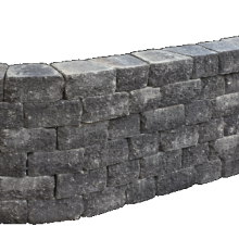 Pilestone Coal 23/17x21.5x10cm