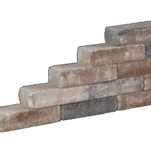 Pilestone line Kilimanjaro 15x10x40cm