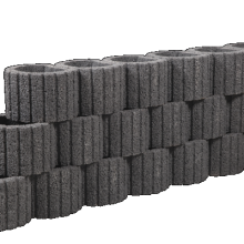 Circelflor mini Zwart 30x20x20cm