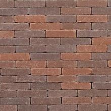 Gebakken getrommelde klinker Makkum WF 20x5x6cm