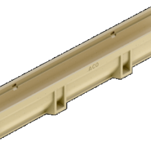 Euroline goot, L=1 m¹ zonder rooster