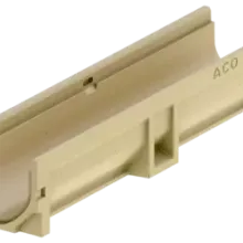 Euroline goot, L=0.5 m¹ zonder rooster