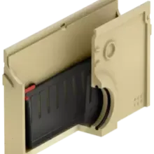 Euroline vuilvanger L=0.5 m¹, emmer zonder rooster