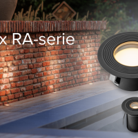 Grondspot Onyx 30 RA Antraciet 12V