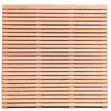 Hardhouten tuinscherm fijnlats 180x180cm