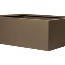 Bloembak vlak - SUPRA BRUIN 210x300x40cm, optie: bodemplaat