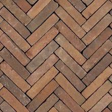 Gebakken, getrommelde klinker Workum 20x5x6cm