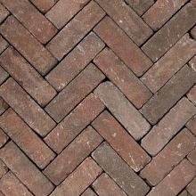 Gebakken, getrommelde klinker Werkhoven 21x6.8x6cm