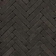 Gebakken, getrommelde klinker Nero 20x5x8cm