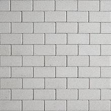 BSS 8cm KOMO verkeerssteen wit 36st/lg