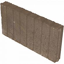 Vierkant palissade bruin 6x25x50cm