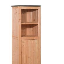 1006136 Buitenkeuken enkel 168 Excellent, 168 x 61,5 x 56 cm (HxBxD) met 3 schappen en deuren, onbeh