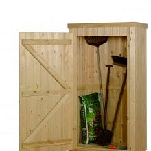 W11514 Tuinkast Lelie 190 x 100 x 58 cm (HxBxD), groen geïmpregneerd.