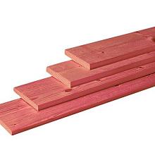 1009207 Douglas geschaafde plank 1,8 x 16 x 400 cm, onbehandeld.