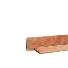 W40038 Douglas Zweeds rabat 1 zijde geschaafd, 1 zijde fijnbezaagd 1,0-2,1 x 16,5 x 500 cm, onbehand